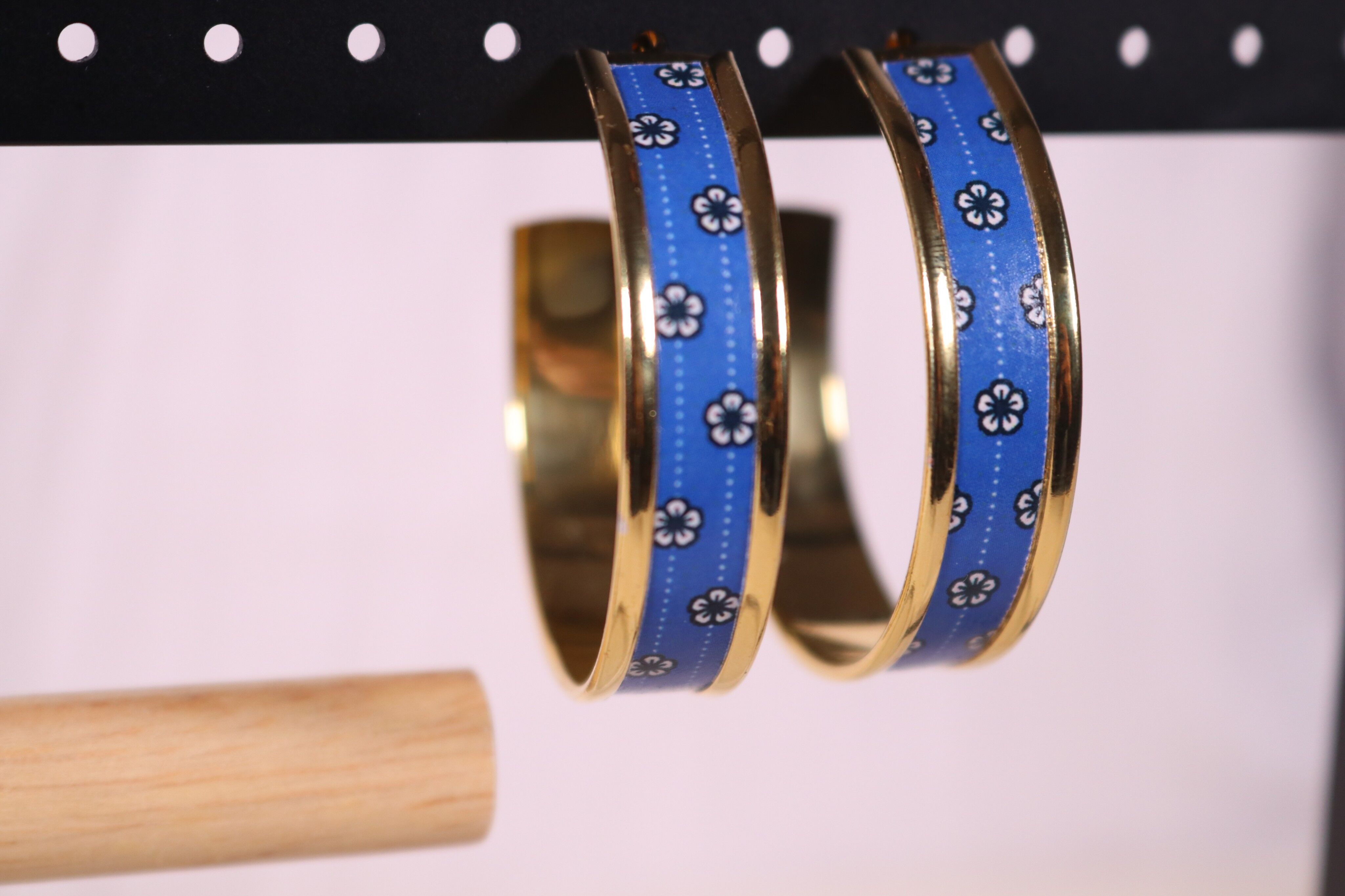 Japanische Motiv Creolen Saku