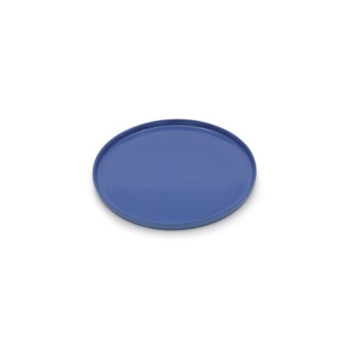 Round Dessert Plate Navy Blue