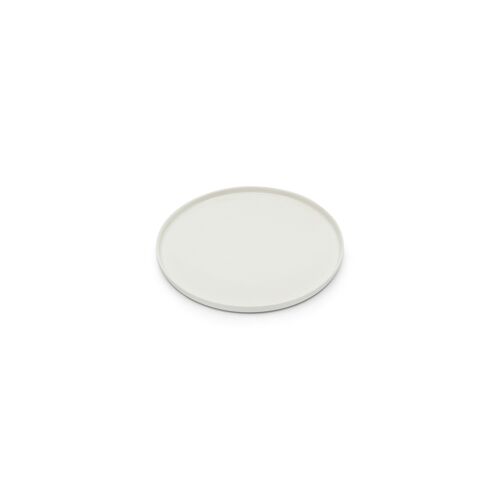 Round Small Dessert Plate White