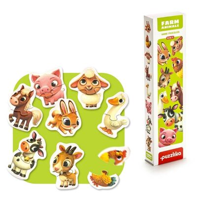 Puzzle 'Farm Animals', Made in Europe