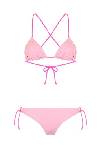 Bikini Triangolo incrocio schiena, modèle EXUMA CANDY Baby 3