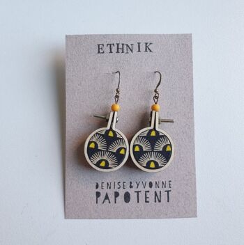 Boucle d'oreilles Ethnik 1