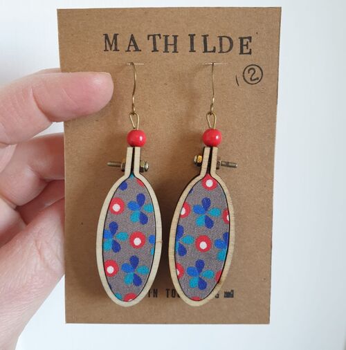 Boucles d'oreilles Mathilde 2