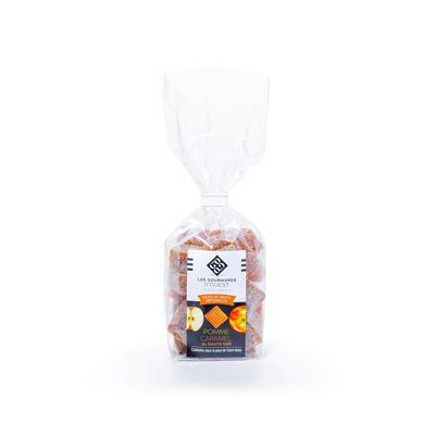 Pâtes de fruits pomme - caramel au beurre salé - sachet 125g