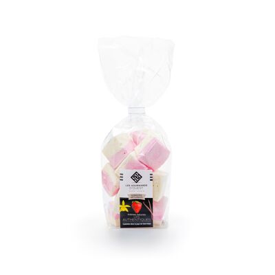 Guimauves vanille - fraise - sachet 80g