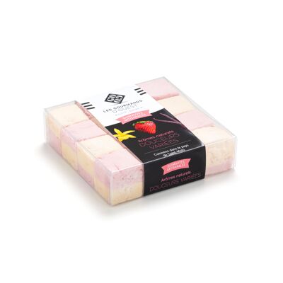 Guimauves variées vanille - fraise - coffret 150g