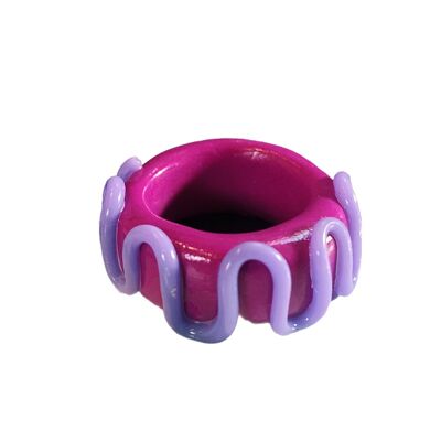 Purple Noodle Ring