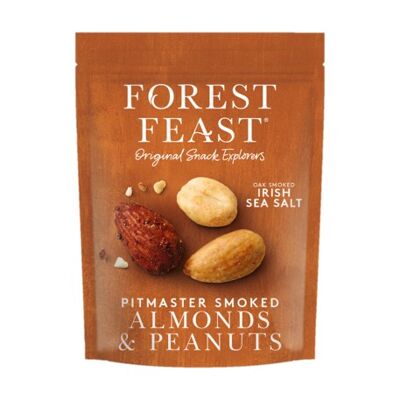 Forest Feast Pitmaster Smoked Almonds & Peanuts 8x120g