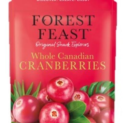 Forest Feast Whole Canadian Cranberries 6x170g