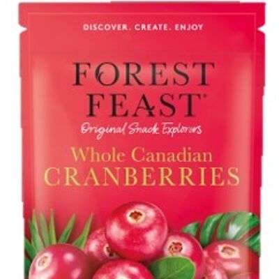 Forest Feast Whole Canadian Cranberries 6x170g