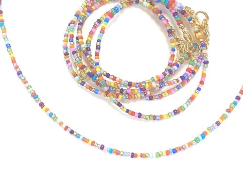 Necklace multi color