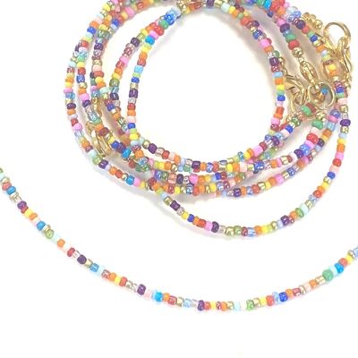 Necklace multi color