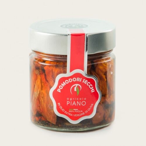 SUNDRIED TOMATOES IN EXTRA VIRGIN OLIVE OIL JAR 212 ML