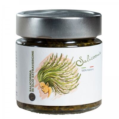 GLASSWORT IN EXTRA VIRGIN OLIVE OIL JAR 212 ML