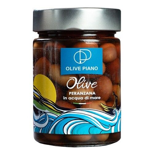 PERANZANA OLIVES IN SEA WATER JAR 314 ML      