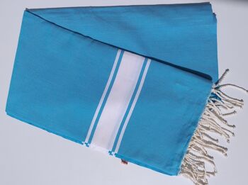 Fouta UBB turquoise 1