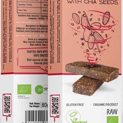Date Bar with Chia Seeds