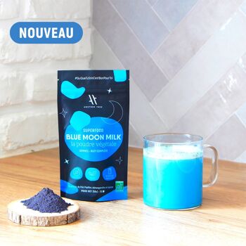 Blue Moon Milk, poudre végétale BIO - 50g (vrac) 1