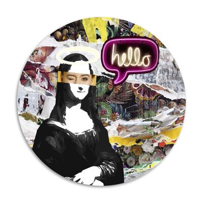 Melli Mello forever city girl círculo de pared Ø50cm