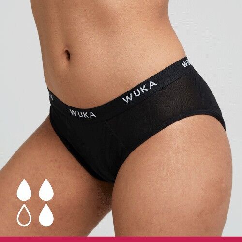 WUKA Ultimate™ Midi Brief - Medium Flow 1 Pack