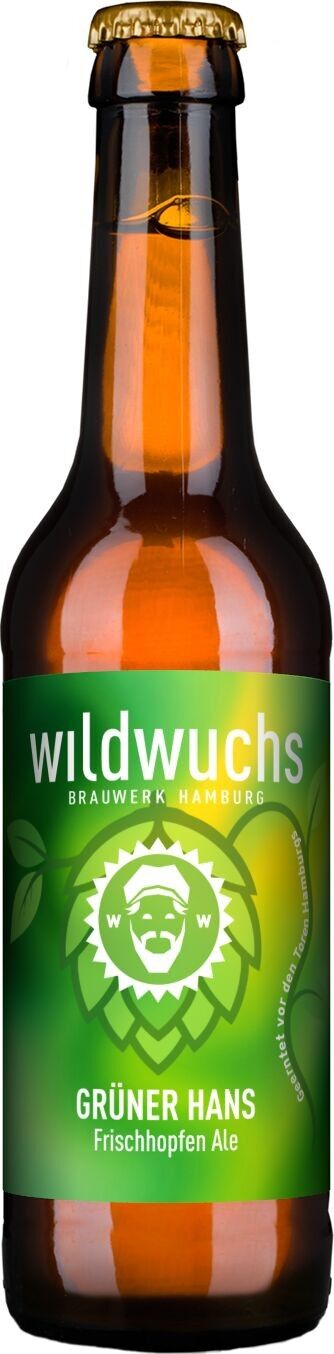 Grüner Hans – Birra al luppolo fresca 0,33l