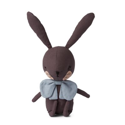 Peluche Lapin Gris dans boîte cadeau