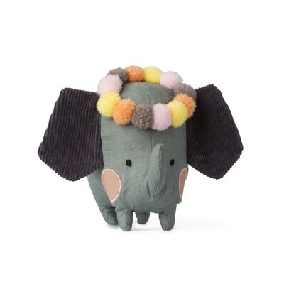 Elephant soft toy in gift box