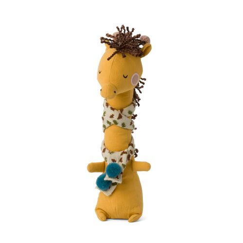 Danny Giraffe soft toy with scarf