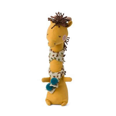 Peluche Girafe Danny avec écharpe