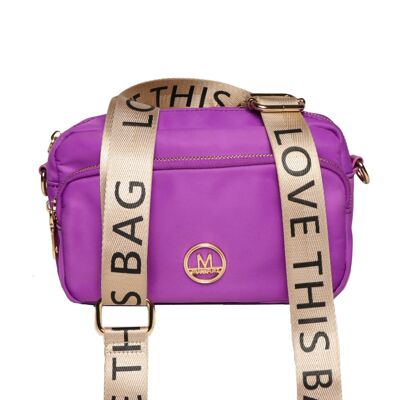 Purple Love Camera Bag