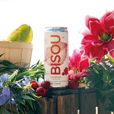 Bisou Framboise Hibiscus 💋 boisson alcoolisée infusée