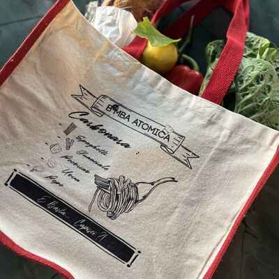 Shopping Bag - Especial Carbonara BOMBA ATOMICA del Chef Simone Zanoni