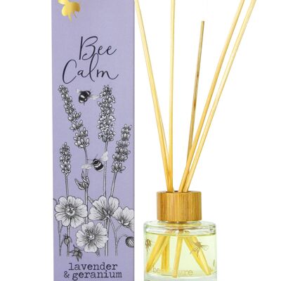 Bee Calm Lavendel & Geranium Reed Diffusor