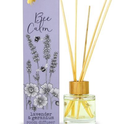 Bee Calm Lavender & Geranium Reed Diffuser