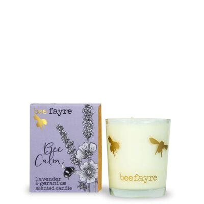 Petite Bougie Parfumée Bee Calm Lavande & Géranium