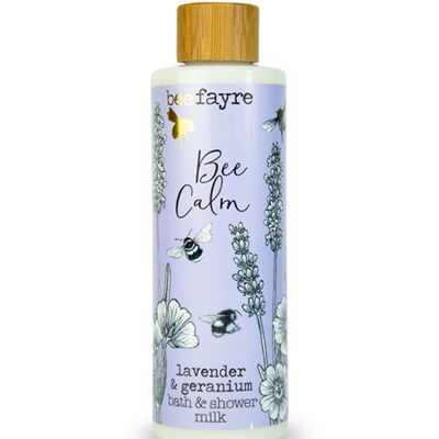 Bee Calm Lavender& Geranium Bath & Shower Milk