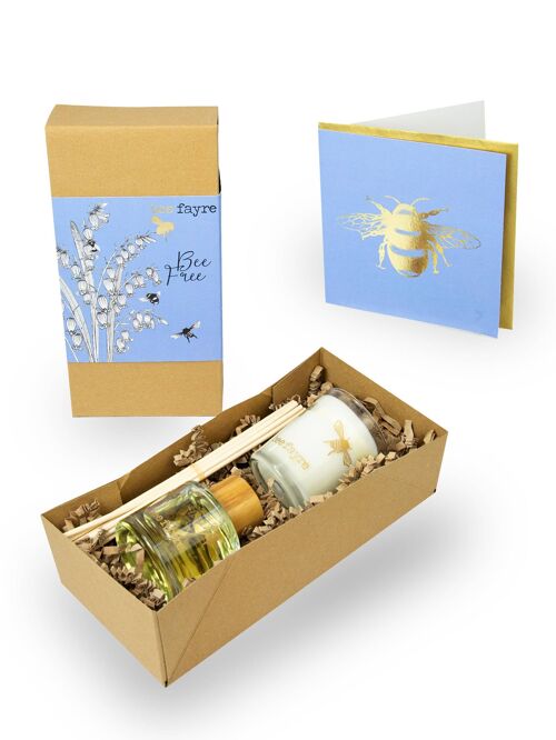 Bee Free Bluebell Home Fragrance Gift Set