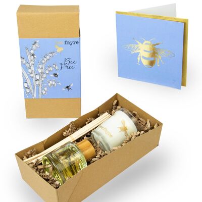 Set regalo di fragranze per la casa Bluebell Bee Free