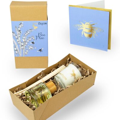 Bee Free Bluebell Home Fragrance Gift Set