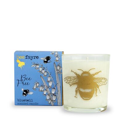 Bee Free Bluebell Large Scented Candle