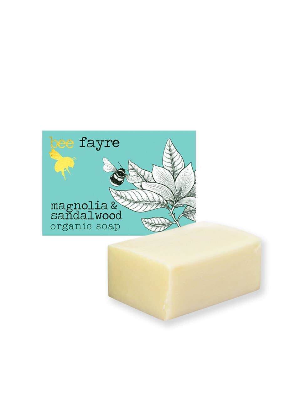 Jabón Orgánico Bee Karma Magnolia & Sándalo