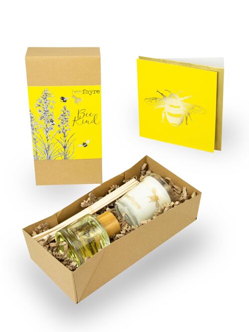 Bee Kind Tuberose Home  Fragrance Gift Set
