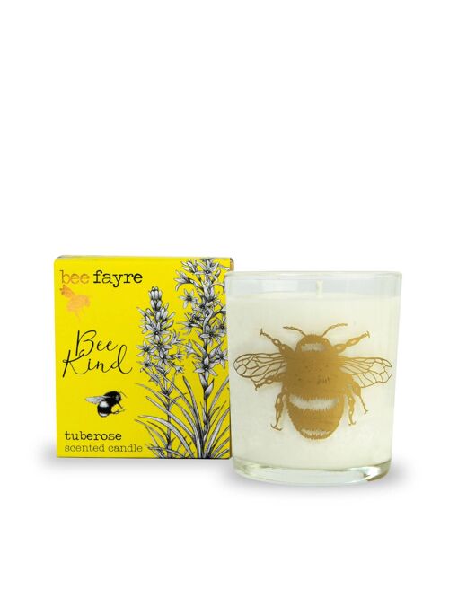 Bee Kind Tuberose Large Scented Candle