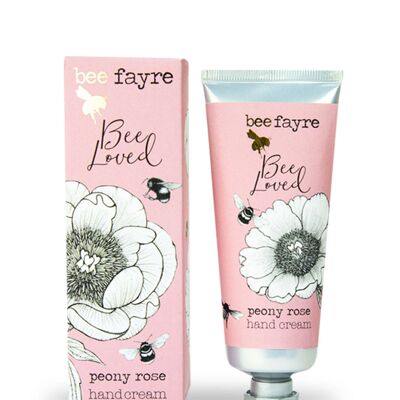 Crema per le mani alla rosa peonia amata dalle api