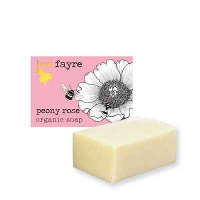 Bee Loved Peony Rose Organic Soap