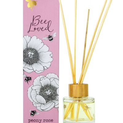Bee Loved Peony Rose Reed Diffusor