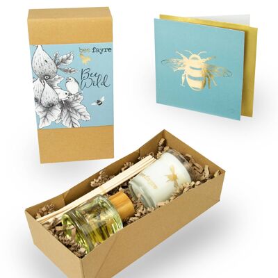 Bee Wild Wild Fig Home Fragrance Gift Set