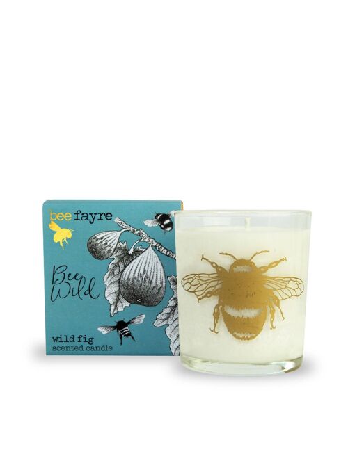 Bee Wild Wild Fig Large Scented Candle