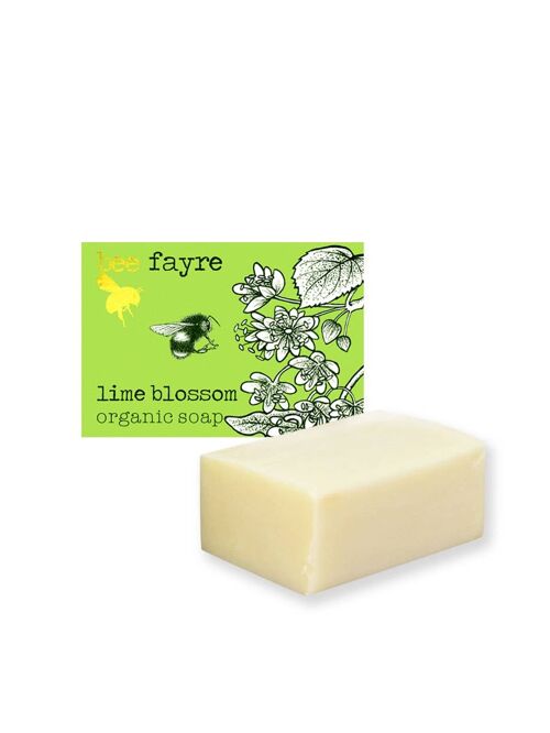 Bee Zesty Lime Blossom Organic Soap