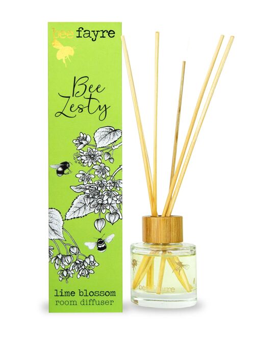 Bee Zesty Lime Blossom Reed Diffuser